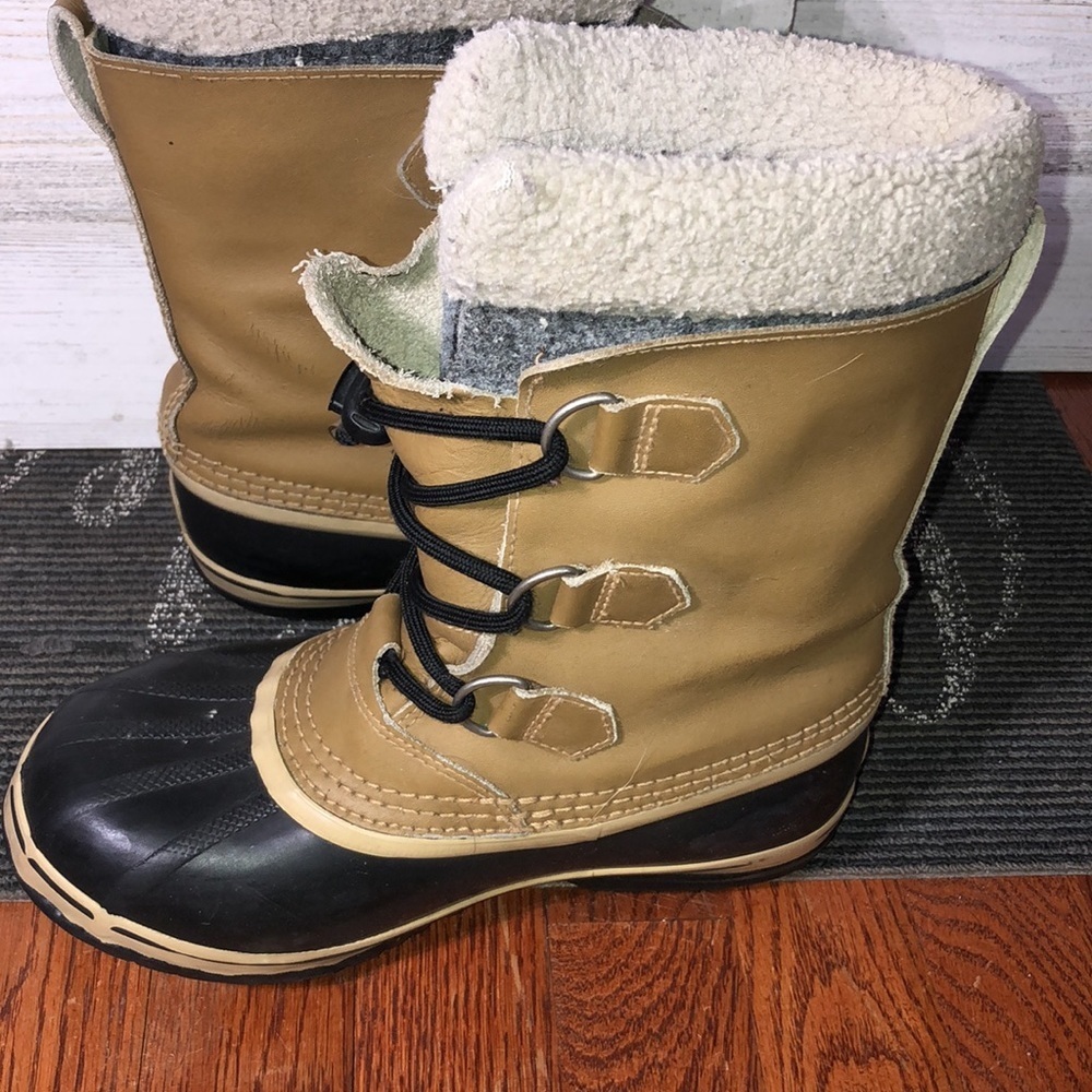 Sorel Youth Unisex Yoot Pac Lace Up Snow Boots Size 4 duck boots winter …​ - Picture 4 of 8